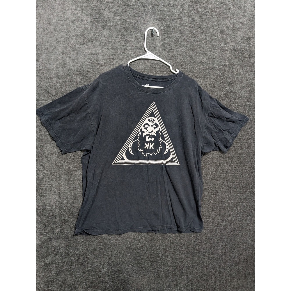 Rap Callous Graphic T-Shirt Mens XL Black Short Sleeve Crewneck Streetwear Tee